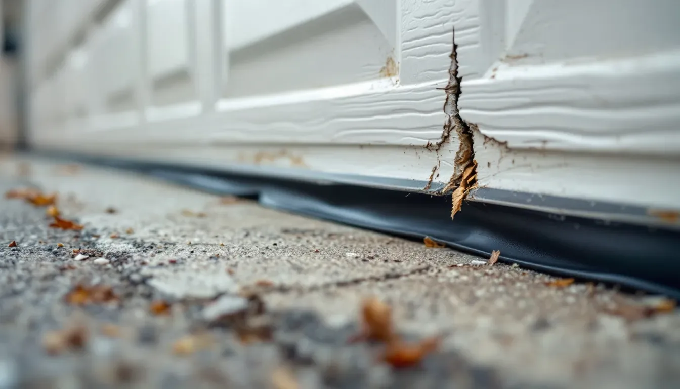 Garage Door Hinge Replacement in Overland Park