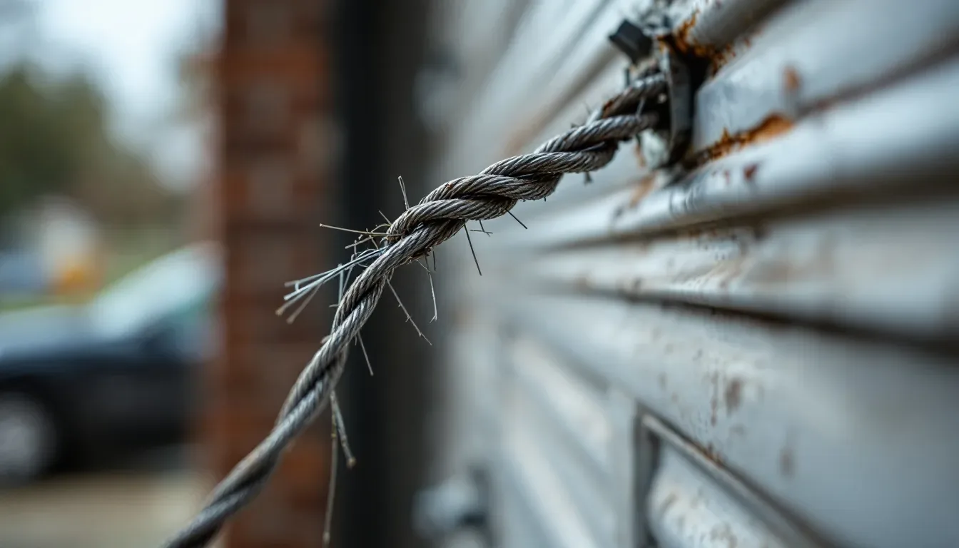 Garage Door Section Replacement in Overland Park