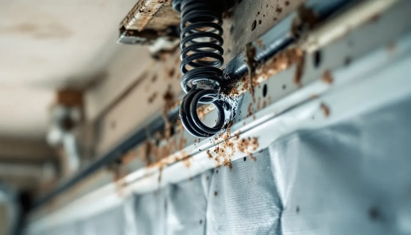 Garage Door Track Alignment in Overland Park